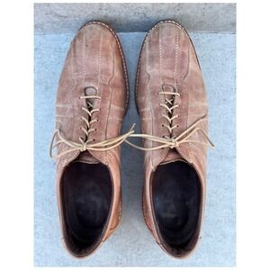 Allen Edmonds Men's Size 15 Voyager 6182 Leather Oxford Dress Shoes Brown